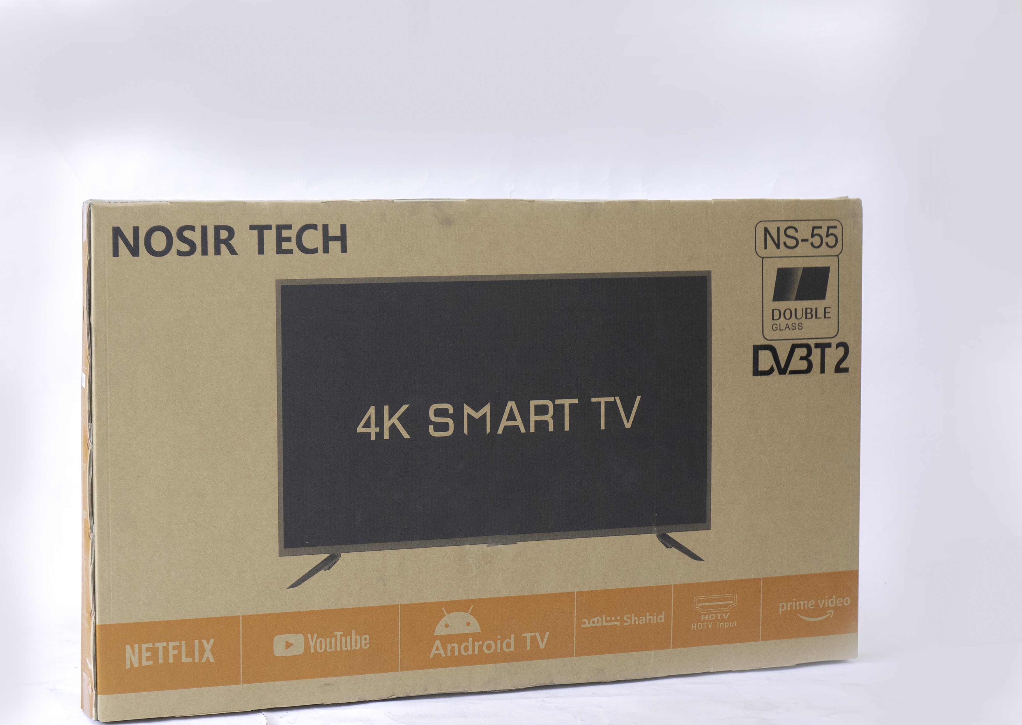 Smart T.V -55 with Double Glass (NOSIR TECH)