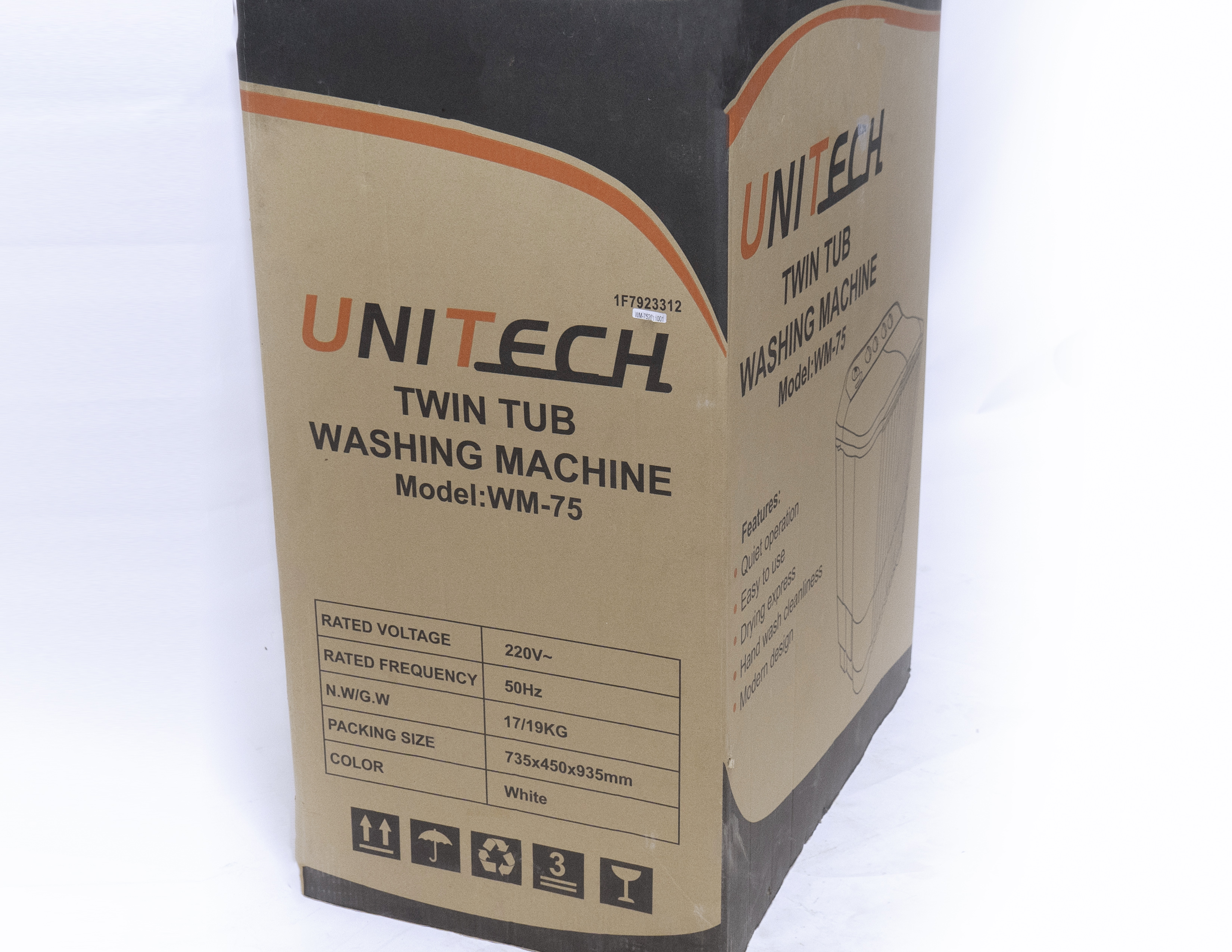 Washing Machine 7.5KG (UNITECH)